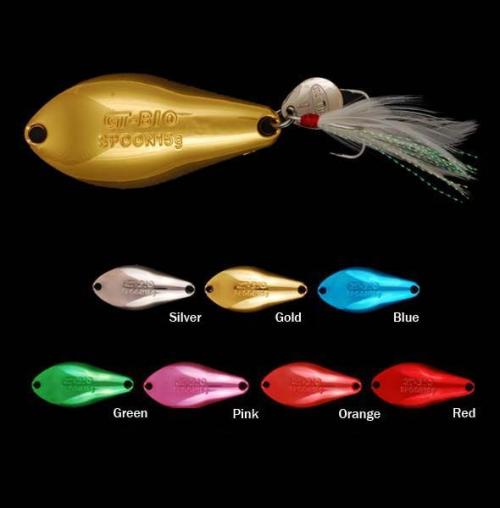 Přívlač - Plandavka - Fish scale barevné vzory