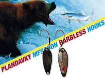 Plandavky a MFSpoon barbless hooks